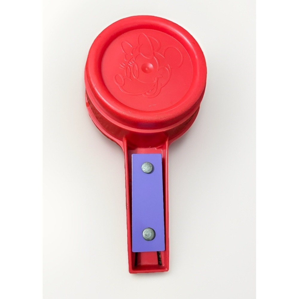 Vintage Disney Mattel Toy - Music Instrument Child Band Percussion  ‎ Minnie Red